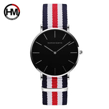Load image into Gallery viewer, Black Nylon Wristwatches