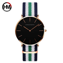 Load image into Gallery viewer, Black Nylon Wristwatches
