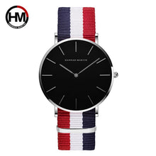Load image into Gallery viewer, Black Nylon Wristwatches