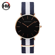 Load image into Gallery viewer, Black Nylon Wristwatches