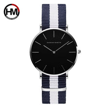 Load image into Gallery viewer, Black Nylon Wristwatches