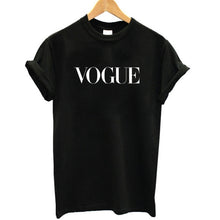 Load image into Gallery viewer, Cotton Vogue Letter Printed T-Shirt