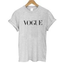 Load image into Gallery viewer, Cotton Vogue Letter Printed T-Shirt