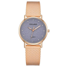 Load image into Gallery viewer, Stainless Steel Black Wristwatch