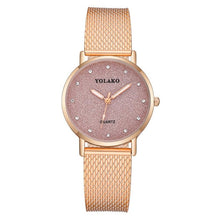 Load image into Gallery viewer, Stainless Steel Black Wristwatch