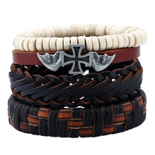 Load image into Gallery viewer, Cross Braided Wristband
