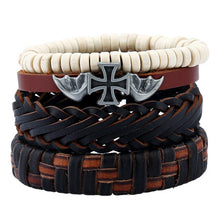 Load image into Gallery viewer, Cross Braided Wristband