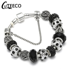 Load image into Gallery viewer, Silver Plated Hollow Bracelet