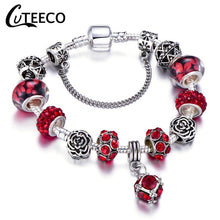 Load image into Gallery viewer, Silver Plated Hollow Bracelet
