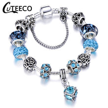 Load image into Gallery viewer, Silver Plated Hollow Bracelet