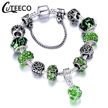 Load image into Gallery viewer, Silver Plated Hollow Bracelet