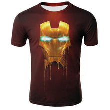 Load image into Gallery viewer, Iron Man 3D Print T-shirt
