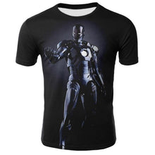 Load image into Gallery viewer, Iron Man 3D Print T-shirt