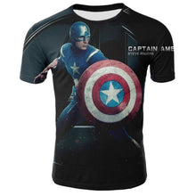 Load image into Gallery viewer, Iron Man 3D Print T-shirt