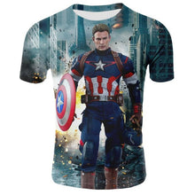 Load image into Gallery viewer, Iron Man 3D Print T-shirt