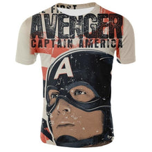 Load image into Gallery viewer, Iron Man 3D Print T-shirt