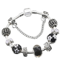 Load image into Gallery viewer, Silver Plated Crystal Bracelet