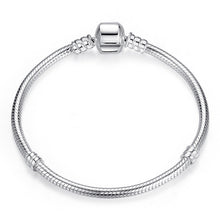 Load image into Gallery viewer, Silver Plated Crystal Bracelet