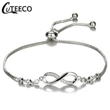 Load image into Gallery viewer, Cubic Zirconia Pandora Bracelet