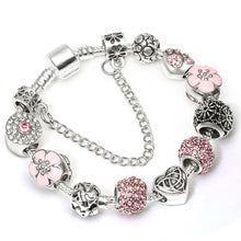 Load image into Gallery viewer, Silver plated European Bracelet