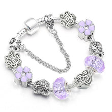 Load image into Gallery viewer, Silver plated European Bracelet