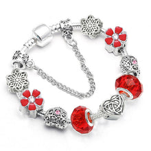 Load image into Gallery viewer, Silver plated European Bracelet