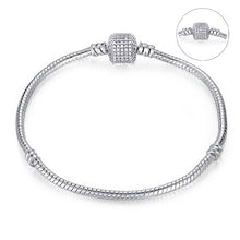 Load image into Gallery viewer, Silver plated European Bracelet