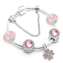 Load image into Gallery viewer, Silver plated European Bracelet