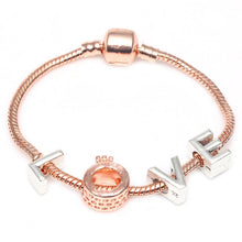 Load image into Gallery viewer, Silver plated European Bracelet