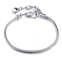Load image into Gallery viewer, Silver plated European Bracelet