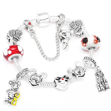Load image into Gallery viewer, Crystal Mickey Bracelet