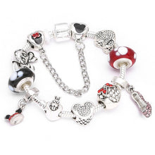 Load image into Gallery viewer, Crystal Mickey Bracelet
