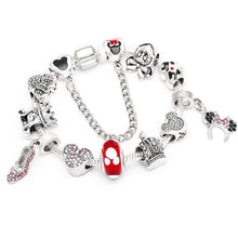 Load image into Gallery viewer, Crystal Mickey Bracelet