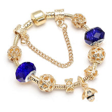 Load image into Gallery viewer, Crystal Gold Color Bracelet