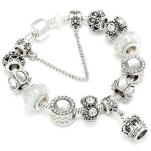 Load image into Gallery viewer, Crown Pendant Charm Bracelets