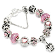 Load image into Gallery viewer, Crown Pendant Charm Bracelets