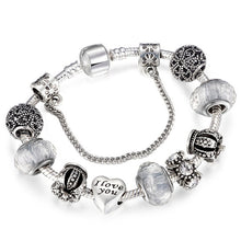 Load image into Gallery viewer, Crown Pendant Charm Bracelets