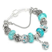 Load image into Gallery viewer, Crown Pendant Charm Bracelets