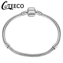 Load image into Gallery viewer, Silver Plated Blue Bracelet