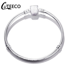 Load image into Gallery viewer, Silver Plated Blue Bracelet