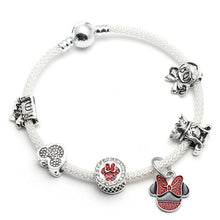 Load image into Gallery viewer, Mickey Pendant Charm Bracelet