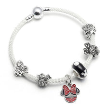 Load image into Gallery viewer, Mickey Pendant Charm Bracelet