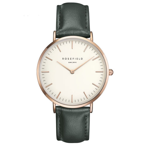 Genuine Rosefield Leather Wristwatch